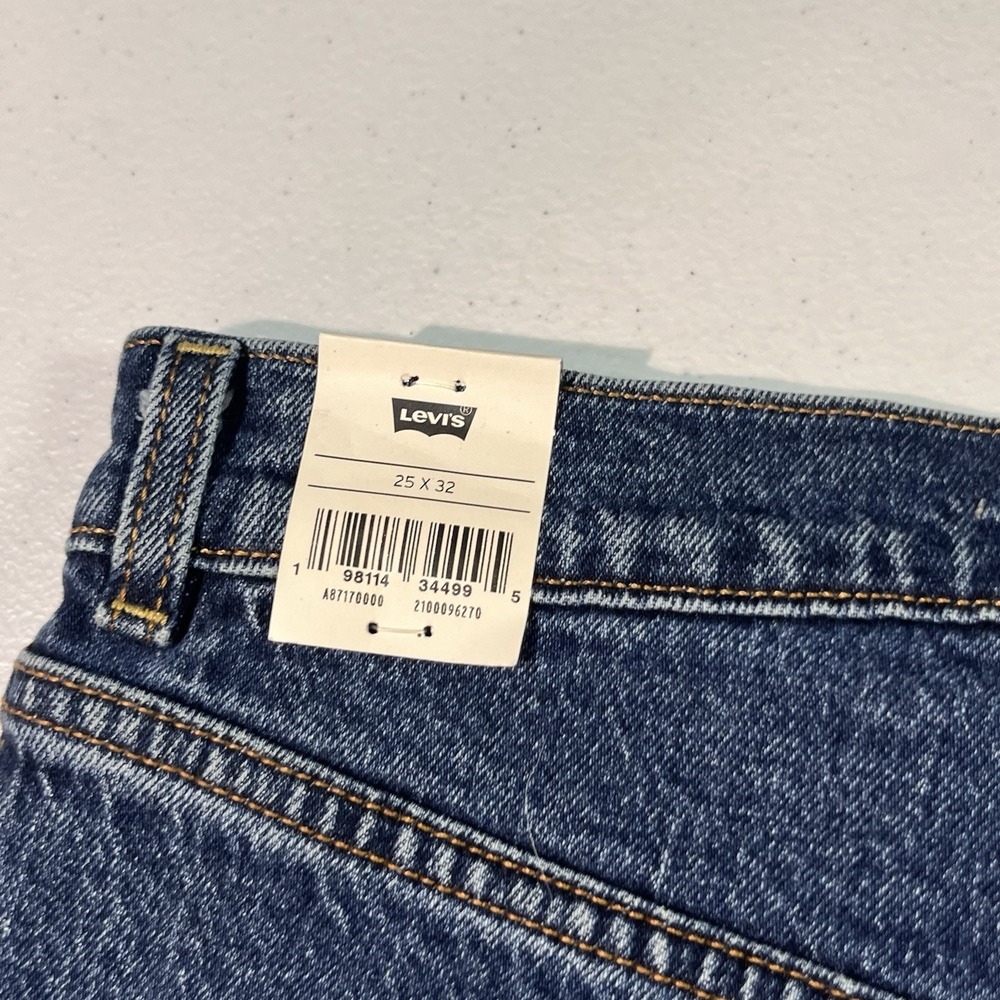 NWT Women's LEVI'S PREMIUM Jeans Size 25 X 32 RIBCAGE BELL Large Flare - Picture 10 of 14